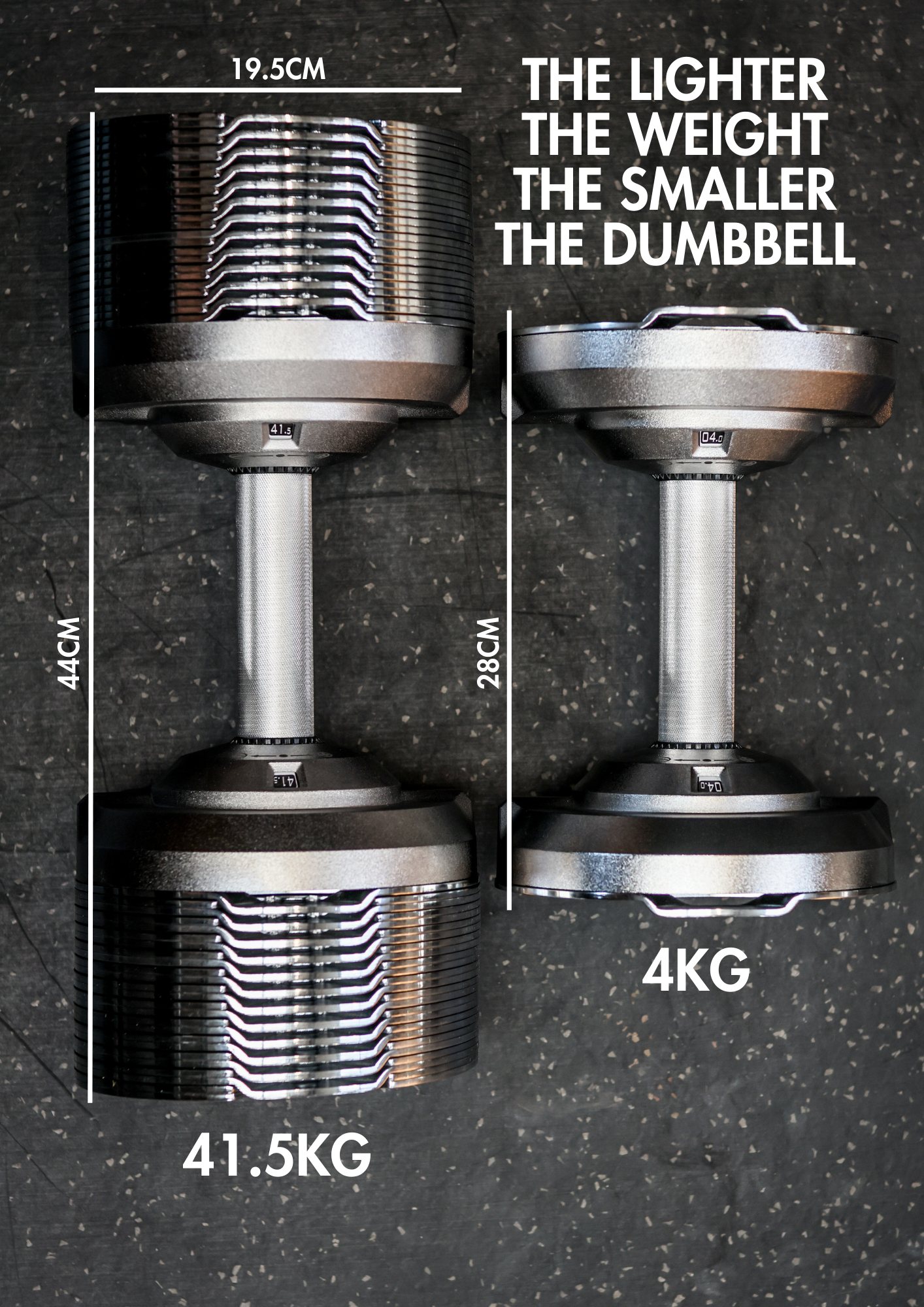 Adjustable Dumbbells 4-41.5kg